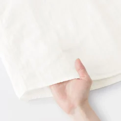 Chemises^Muji Chemisier en double gaze en mélange de kapok pour femme