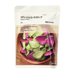 Chips, Snacks Et Fruits À Coque^Muji Chips mélange de radis 40g