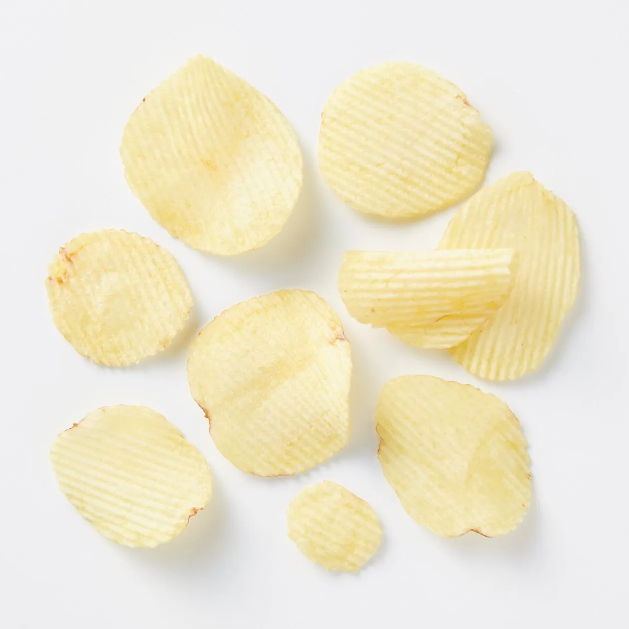 Chips, Snacks Et Fruits À Coque^Muji Chips ondulées au sel de Guérande