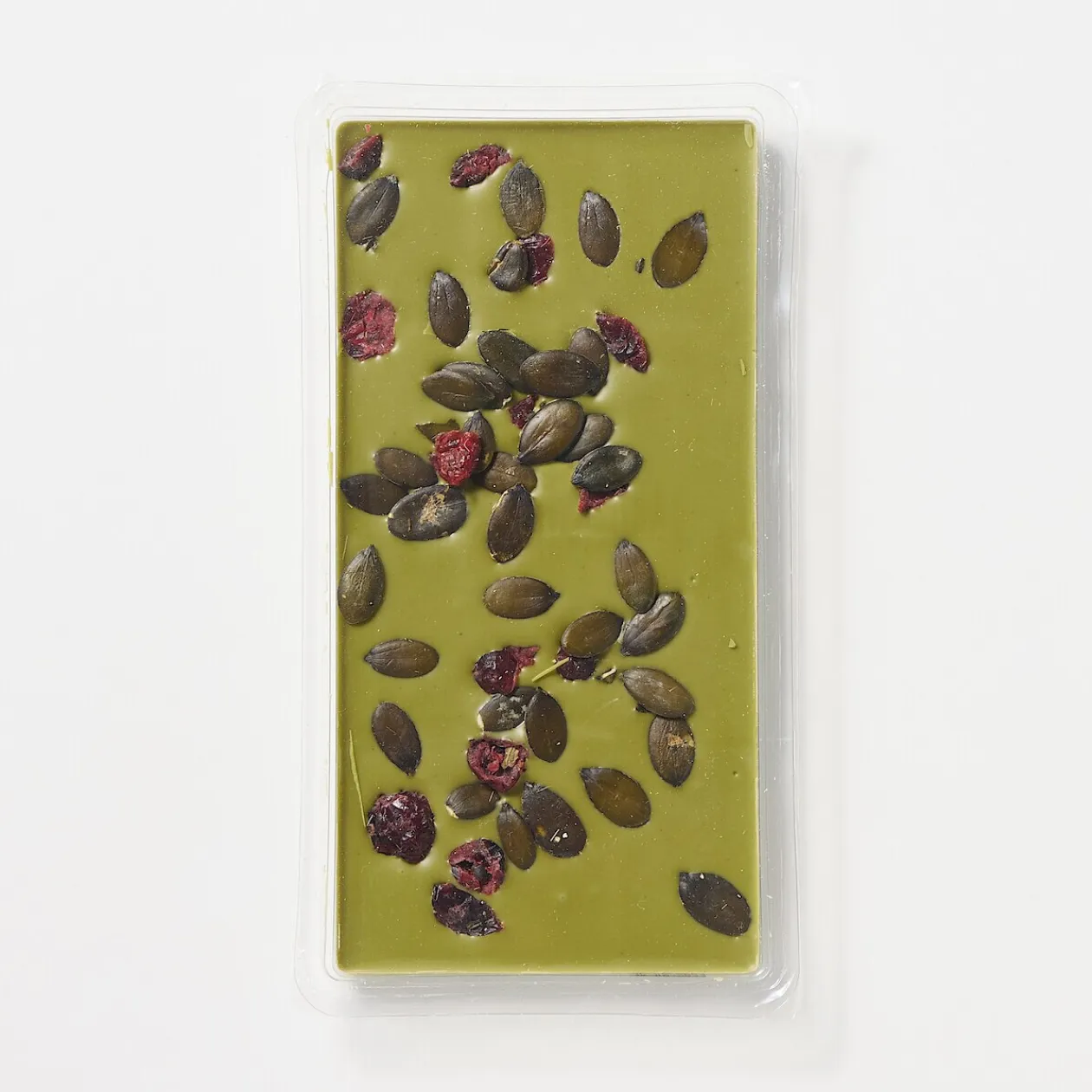 Chocolat Et Bonbons^Muji Chocolat blanc avec des canneberges sucrées, des graines de citrouille et du thé vert matcha