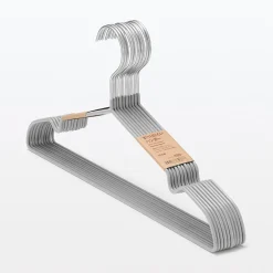 Produits D'Entretien Des Vêtements^Muji Cintres en aluminium - Lot de 10