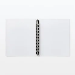 Classeurs^Muji Classeur à anneaux A5 20 trous en PP