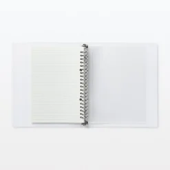 Classeurs^Muji Classeur à anneaux A5 20 trous en PP