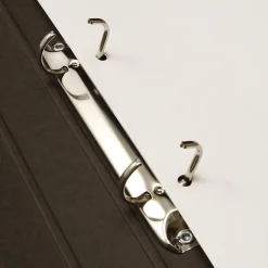 Classeurs^Muji Classeur 2 anneaux A4 gris anthracite