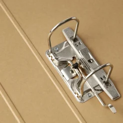 Classeurs^Muji Classeur 2 anneaux A4 kraft naturel