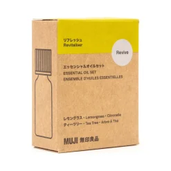 Huiles Essentielles^Muji Coffret d'huiles essentielles revitalisantes (Agrumes)