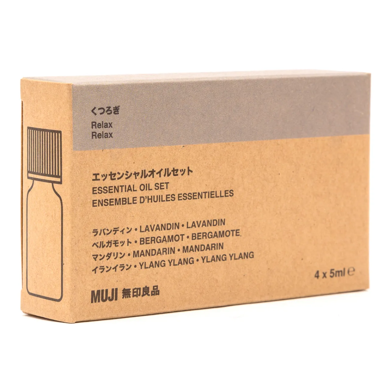 Huiles Essentielles^Muji Coffret d'huiles essentielles curatives