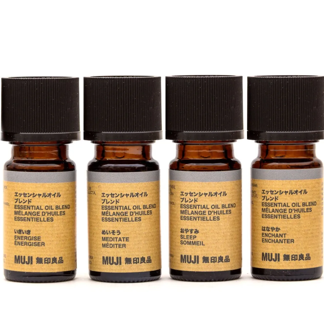 Huiles Essentielles^Muji Coffret d'huiles essentielles bien‐être quotidien