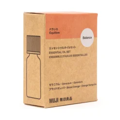 Huiles Essentielles^Muji Coffret d'huiles essentielles équilibrantes (Florales)