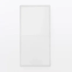 Boîtes Et Rangement De Bureau^Muji Corbeille PP avec séparateur 2 ‐ 10x4x20cm