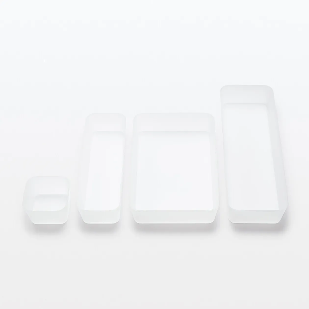 Petits Rangements En Polypropylène^Muji Corbeille PP L8.5 x P8.5 x H5 cm