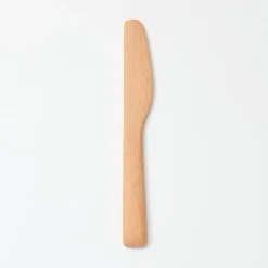 Couverts^Muji Couteau à beurre en hêtre 16cm