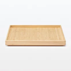 Rangements En Bois|Boîtes Et Rangement De Bureau^Muji Couvercle empilable en bambou‐ 37cm