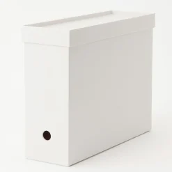 Petits Rangements En Polypropylène|Boîtes Et Rangement De Bureau^Muji Couvercle pour boîte archives grise 10cm