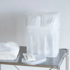 Petits Rangements En Polypropylène^Muji Couvercle pour corbeille PP L15.7X P23.2X H2cm