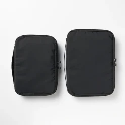 Agendas Et Calendriers^Muji Couverture d``agenda en polyester avec étui à stylo A5