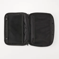 Agendas Et Calendriers^Muji Couverture d``agenda en polyester avec étui à stylo A5