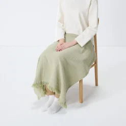 Coussins Et Plaids^Muji Couverture double gaze en coton biologique