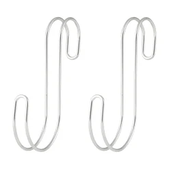 Solutions De Rangement Pour Vêtements|Produits D'Entretien Des Vêtements^Muji Crochets en acier inoxydable (Lot de 2) One Colour