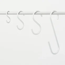 Solutions De Rangement Pour Vêtements|Produits D'Entretien Des Vêtements^Muji Crochets en aluminium (Lot de 2)