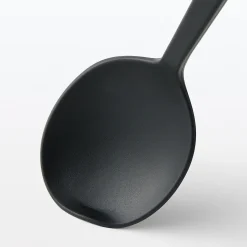 Ustensiles^Muji Cuchara de cocina de silicona con mango de madera