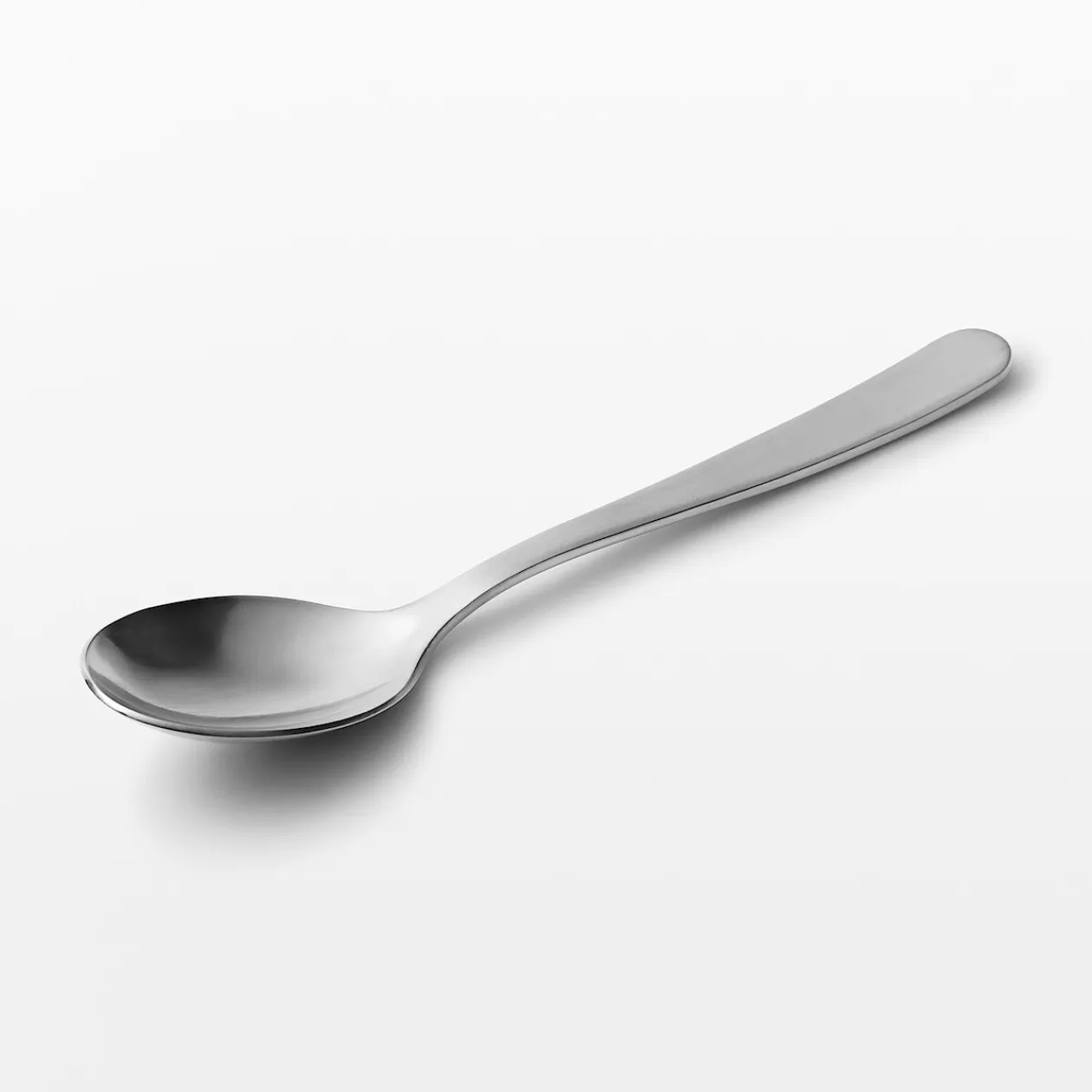 Couverts^Muji Cuillère à soupe en acier inoxydable Argent