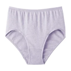 Sous‐Vêtements^Muji Culottes côtelées à taille haute pour femme