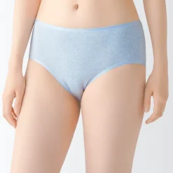 Sous‐Vêtements^Muji Culottes côtelées à taille haute pour femme