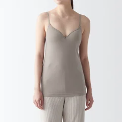Sous‐Vêtements^Muji Débardeur avec maintien en lyocell mélangé femme.