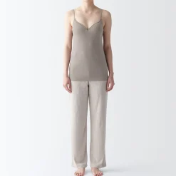 Sous‐Vêtements^Muji Débardeur avec maintien en lyocell mélangé femme.