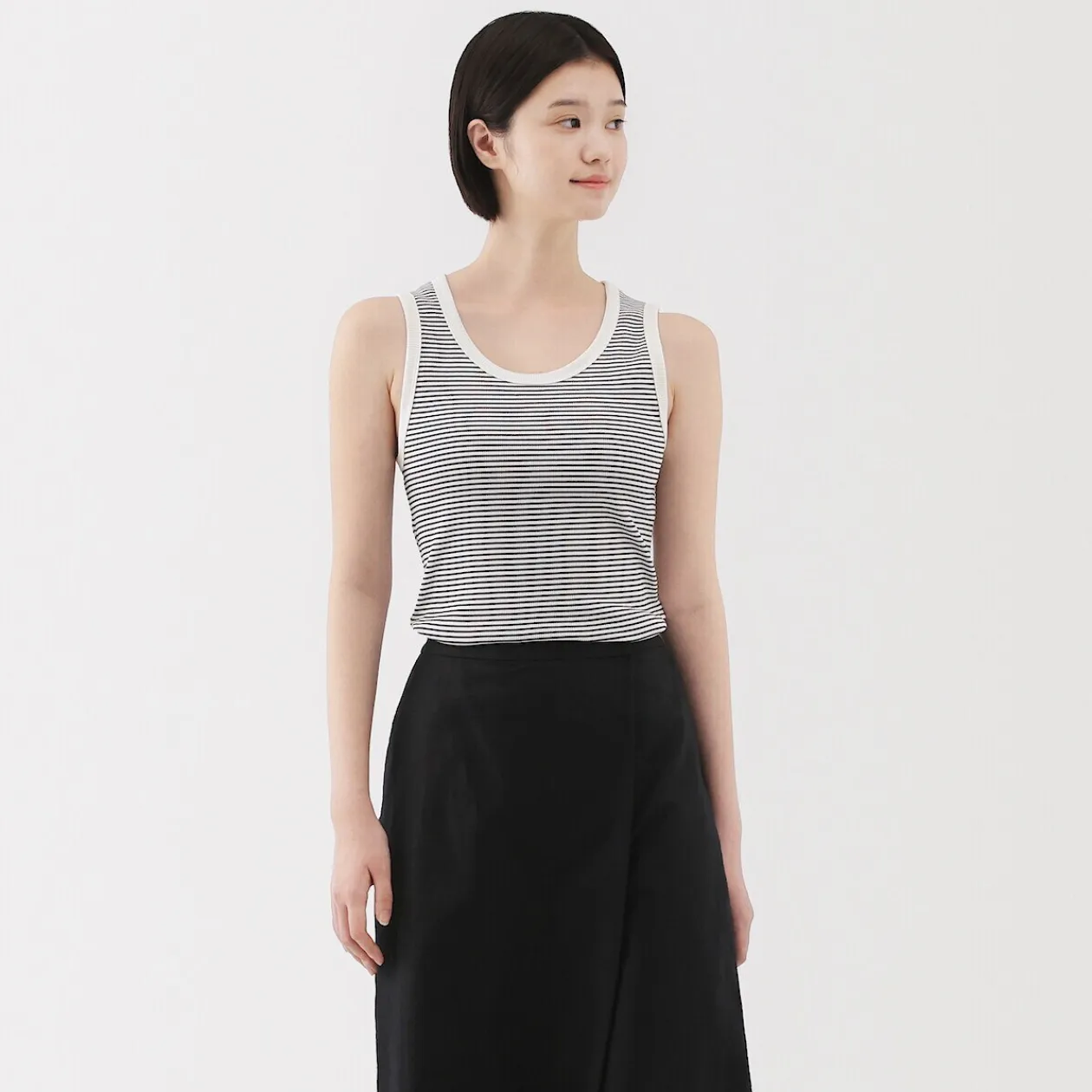 Hauts Et T‐Shirts^Muji Débardeur côtelé pour femme