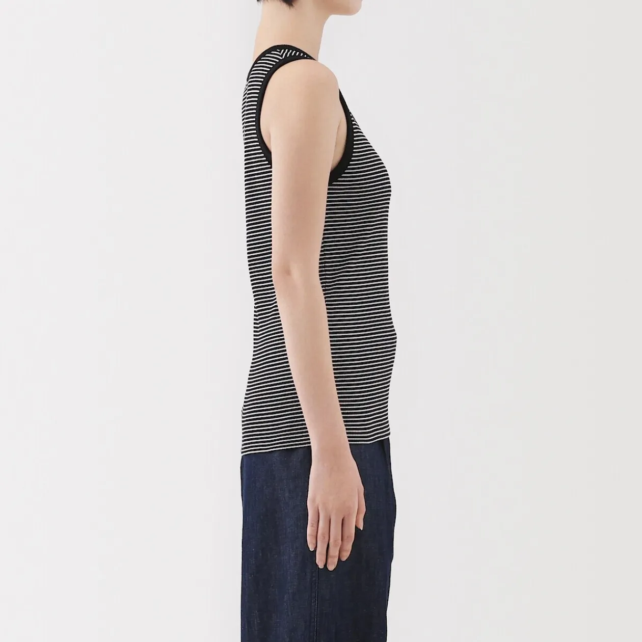 Hauts Et T‐Shirts^Muji Débardeur côtelé pour femme