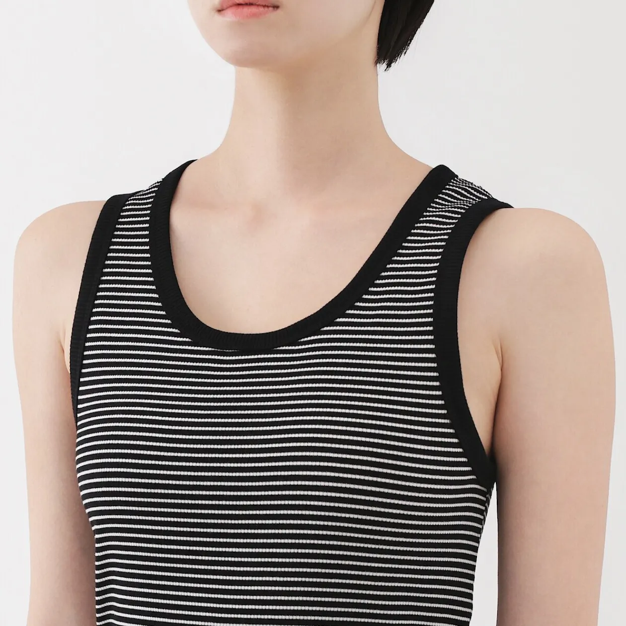 Hauts Et T‐Shirts^Muji Débardeur côtelé pour femme