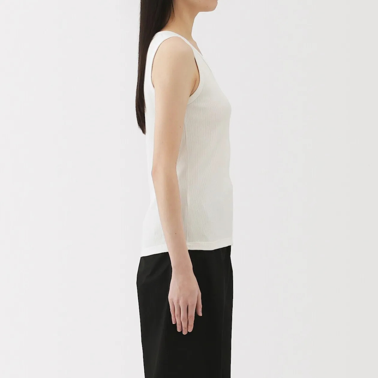 Hauts Et T‐Shirts^Muji Débardeur côtelé pour femme