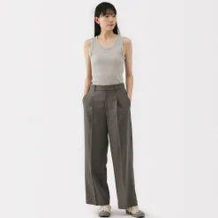 Hauts Et T‐Shirts^Muji Débardeur côtelé pour femme