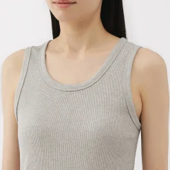 Hauts Et T‐Shirts^Muji Débardeur côtelé pour femme