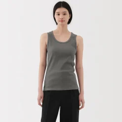Hauts Et T‐Shirts^Muji Débardeur côtelé pour femme
