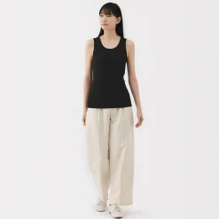 Hauts Et T‐Shirts^Muji Débardeur côtelé pour femme