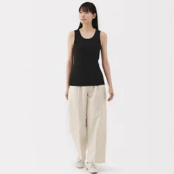 Hauts Et T‐Shirts^Muji Débardeur côtelé pour femme