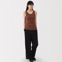 Hauts Et T‐Shirts^Muji Débardeur côtelé pour femme