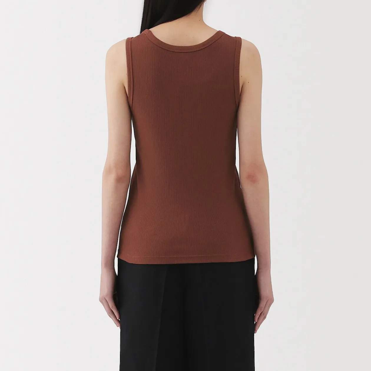 Hauts Et T‐Shirts^Muji Débardeur côtelé pour femme