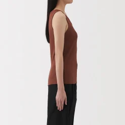 Hauts Et T‐Shirts^Muji Débardeur côtelé pour femme