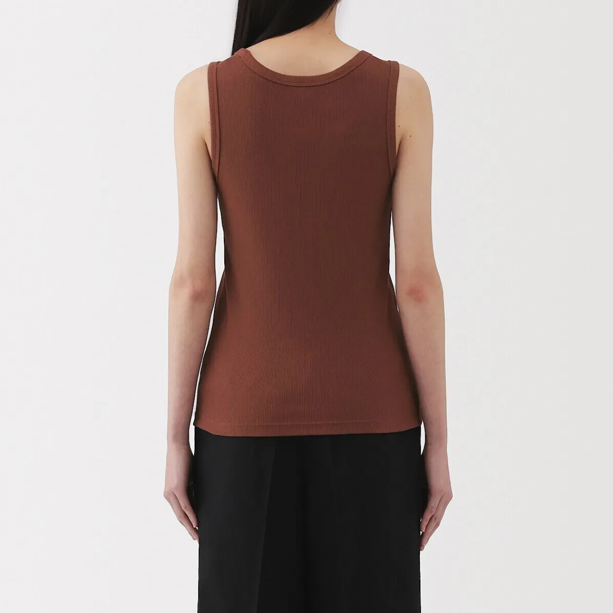 Hauts Et T‐Shirts^Muji Débardeur côtelé pour femme