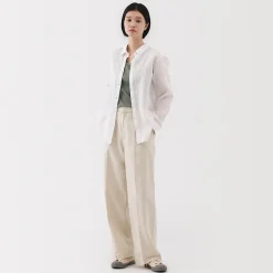 Hauts Et T‐Shirts^Muji Débardeur côtelé pour femme