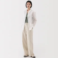 Hauts Et T‐Shirts^Muji Débardeur côtelé pour femme