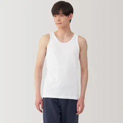 Sous‐Vêtements^Muji Débardeur en coton respirant pour homme