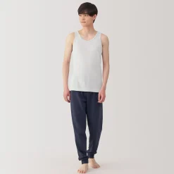 Sous‐Vêtements^Muji Débardeur en coton respirant pour homme