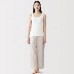 Hauts Et T‐Shirts|Sous‐Vêtements^Muji Débardeur léger en coton évacuation de l’humidité pour femme