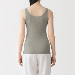 Hauts Et T‐Shirts|Sous‐Vêtements^Muji Débardeur léger en coton évacuation de l’humidité pour femme