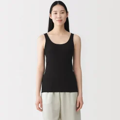 Hauts Et T‐Shirts|Sous‐Vêtements^Muji Débardeur léger en coton évacuation de l’humidité pour femme
